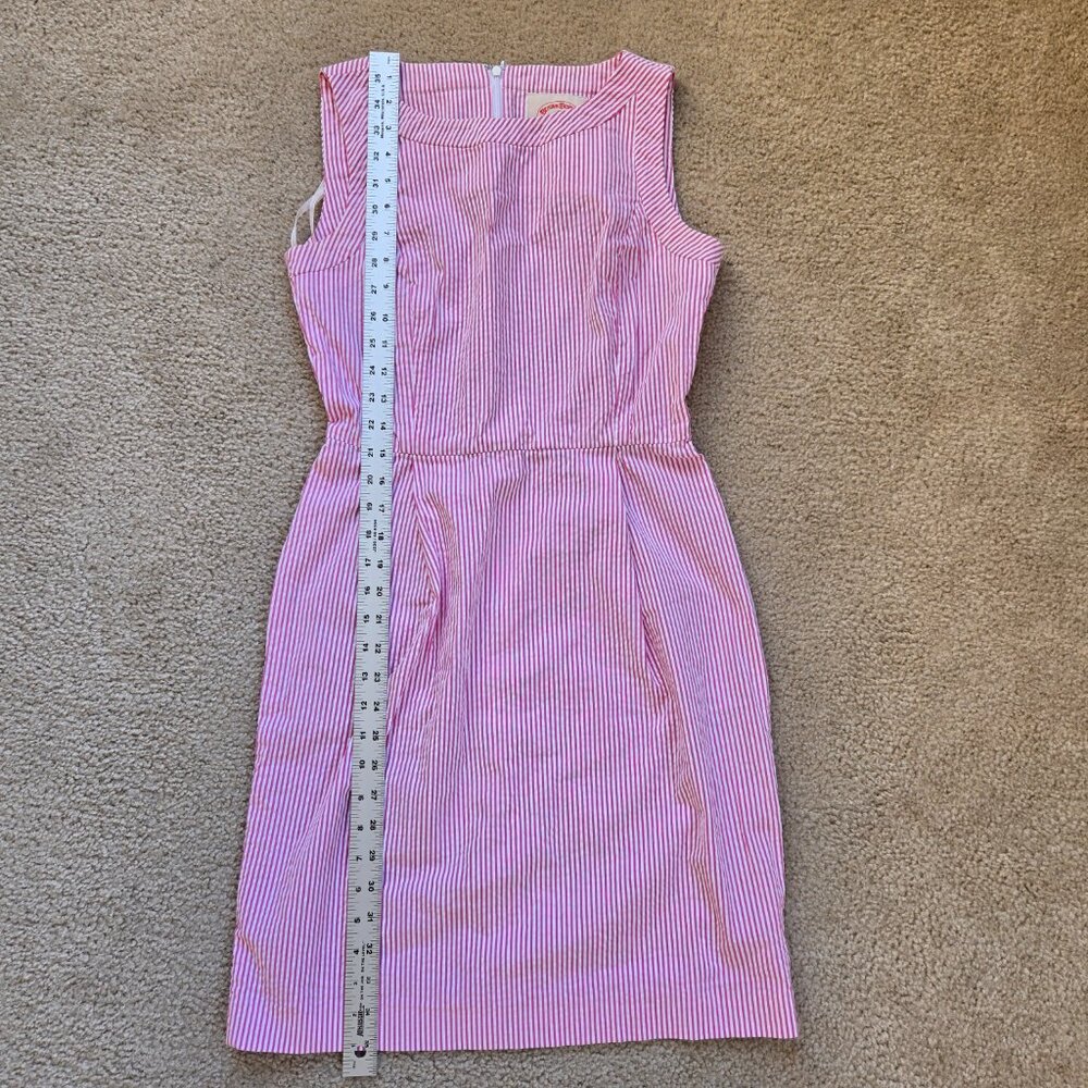NWOT Brooks Brothers Pink Seersucker Dress - Picture 6 of 10